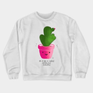 Kawaii cactus Crewneck Sweatshirt